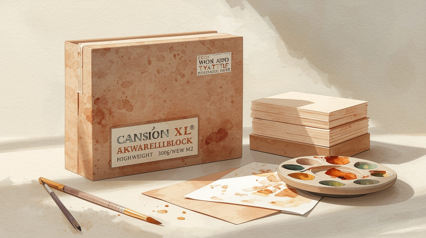 Canson XL Akvarellblock hos Academyielearn